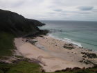 The remote beach of Camus Mhor