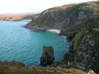 Sandy coves as seen on the Rubha Reidh coastal walk